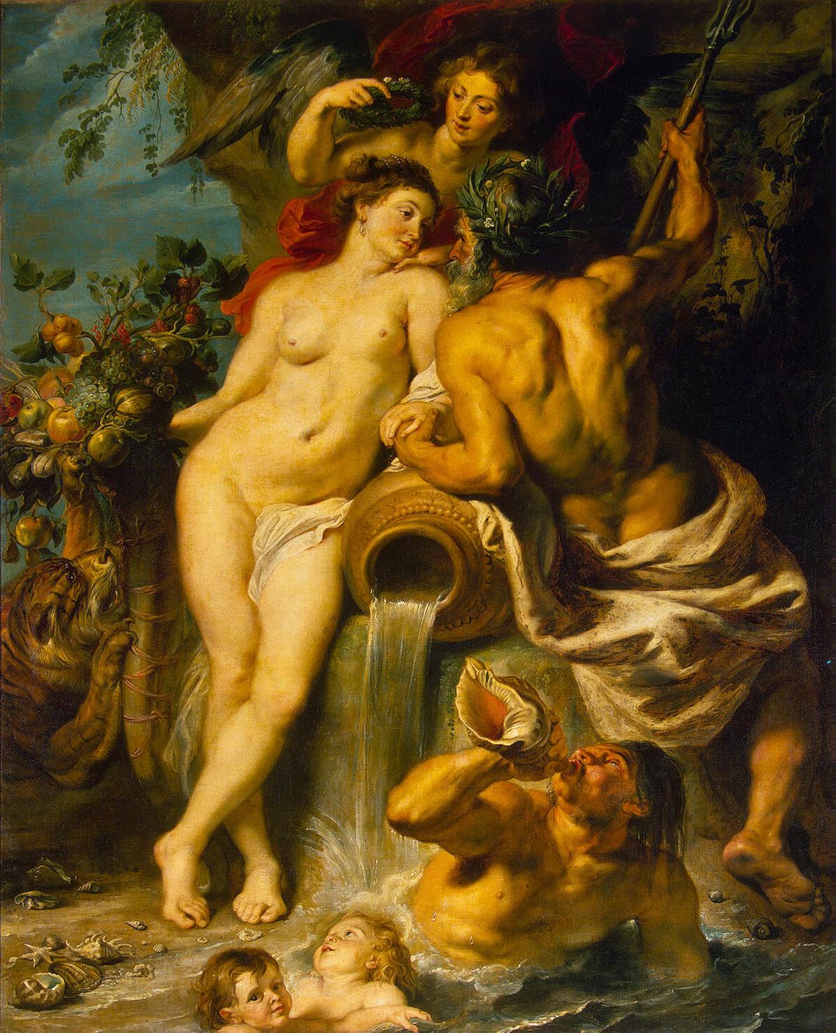 Union Of Earth And Water by Peter Paul Rubens